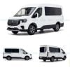 Mô hình xe Ford Transit 2024 1:18 JMC