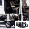 Mô hình xe Ford Transit 2024 1:18 JMC