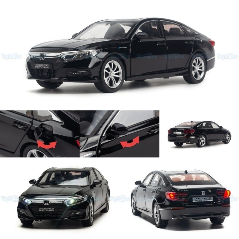 Mô hình xe Honda Accord 2018 1:24 CHEZHI