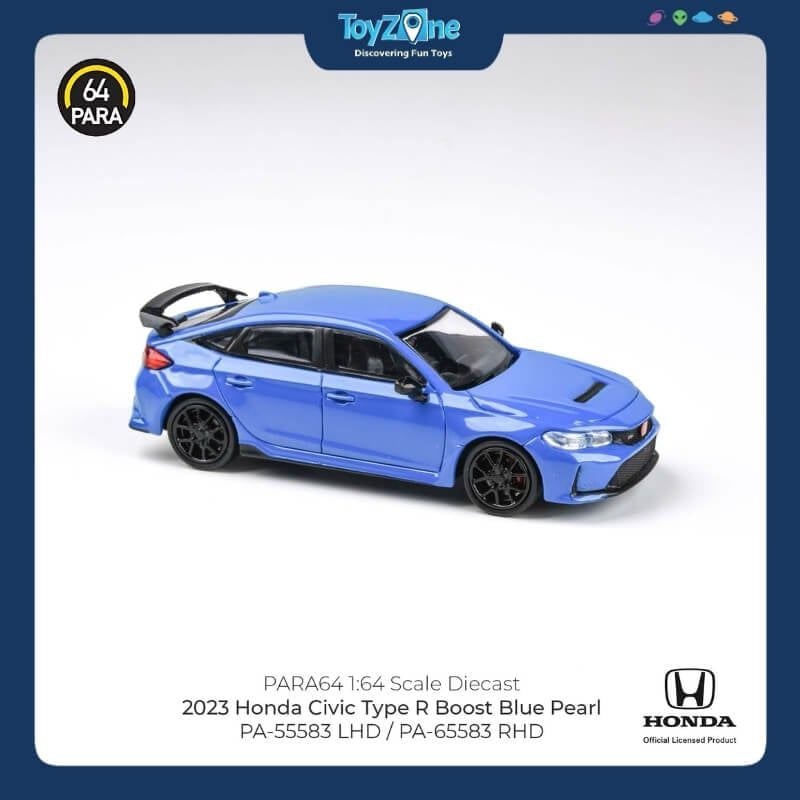 Mô hình xe Honda Civic Type R FL5 2023 1:64 PARA64