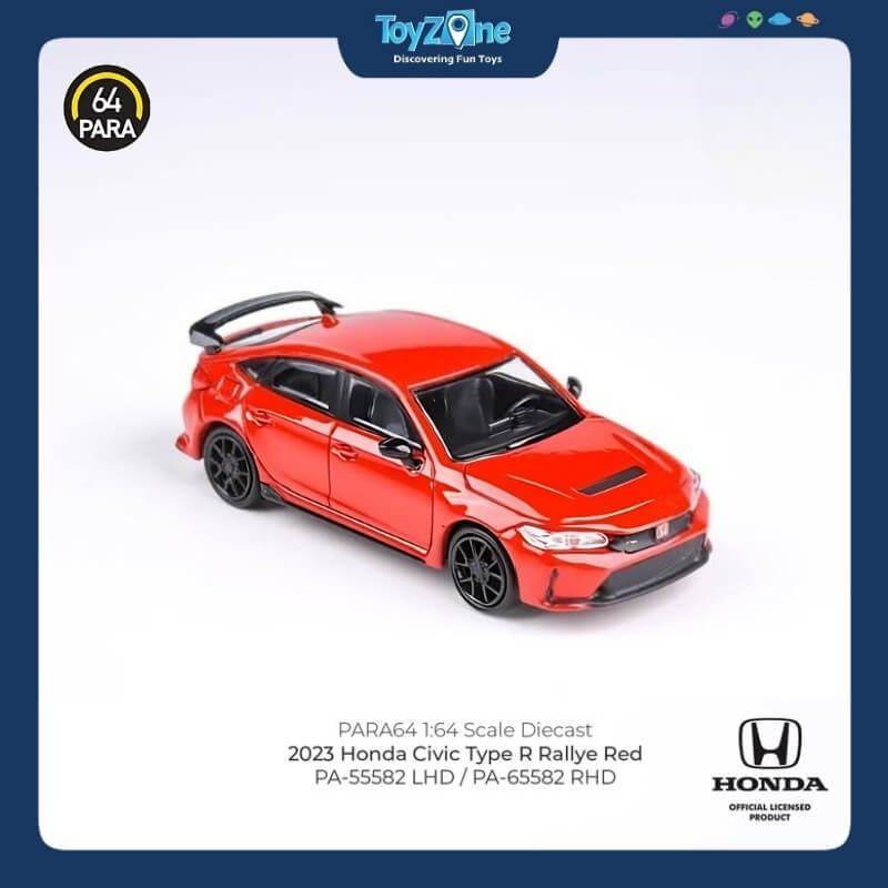 Mô hình xe Honda Civic Type R FL5 2023 1:64 PARA64