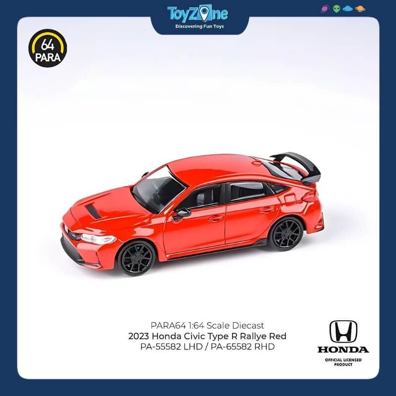 Mô hình xe Honda Civic Type R FL5 2023 1:64 PARA64