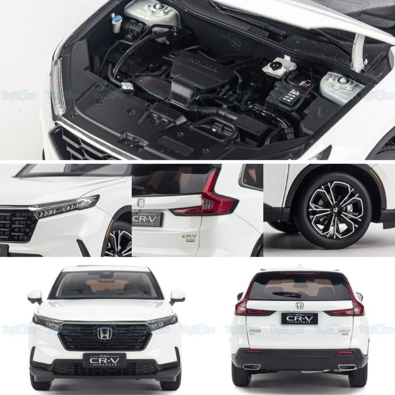 Mô hình xe Honda CRV 2023 1:18 Dealer