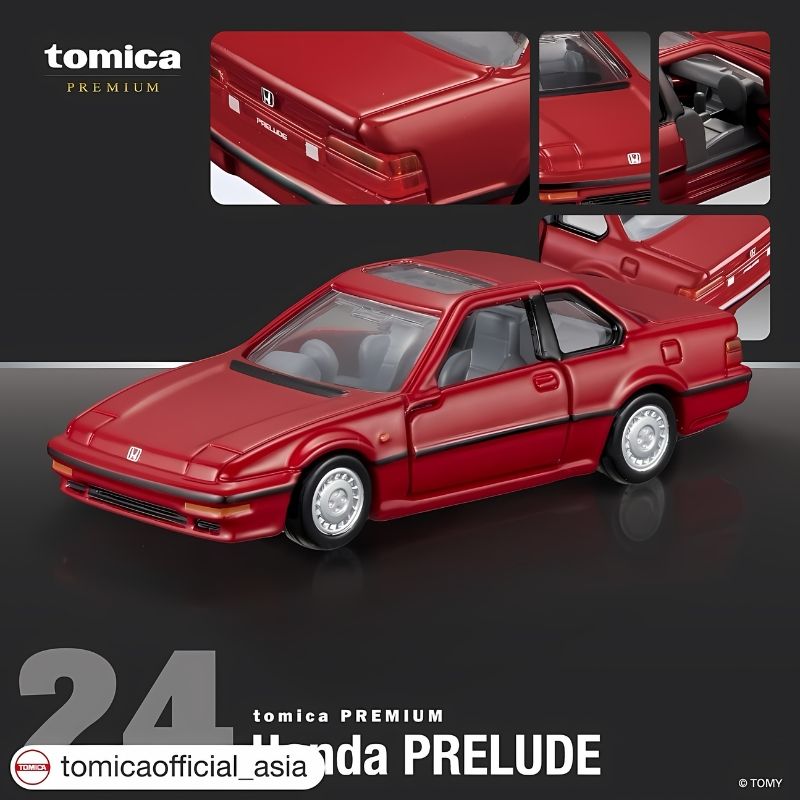 Mô hình xe Honda Prelude No.24 Tomica Premium