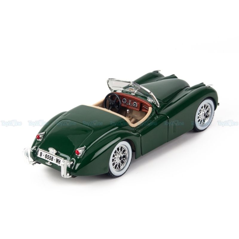 Mô hình xe Jaguar XK120 Roadster 1951 1:24 BBURAGO
