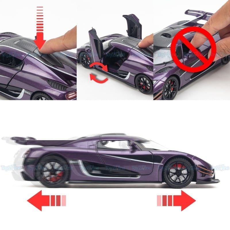 Mô hình xe Koenigsegg One:1 1:24 Newao