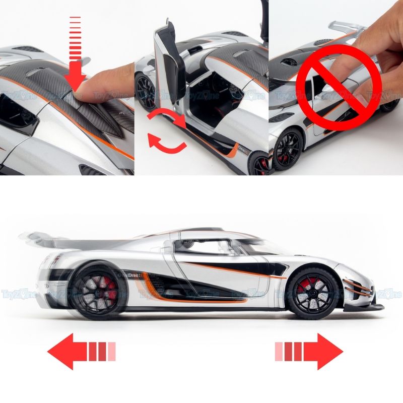 Mô hình xe Koenigsegg One:1 1:24 Newao