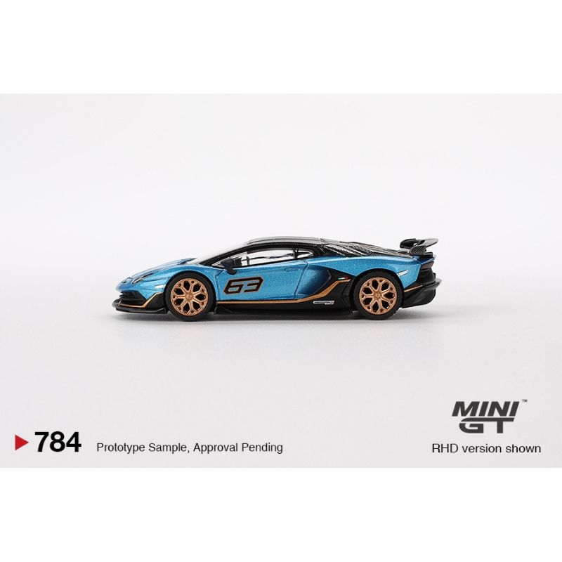 Mô hình xe Lamborghini Aventador SVJ 63 1:64 MiniGT