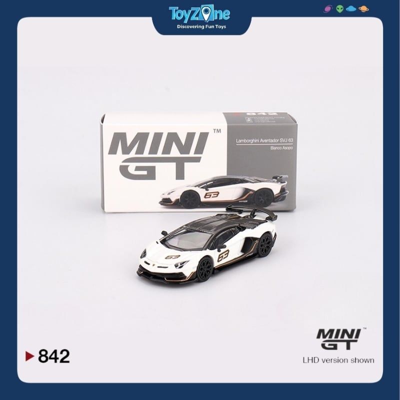 Mô hình xe Lamborghini Aventador SVJ 63 1:64 MiniGT