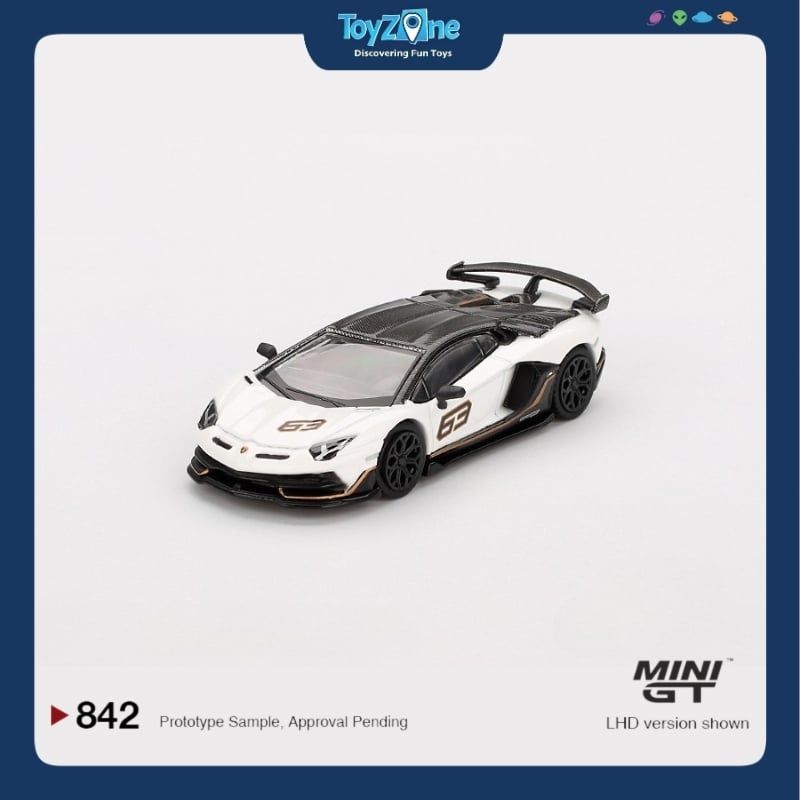 Mô hình xe Lamborghini Aventador SVJ 63 1:64 MiniGT