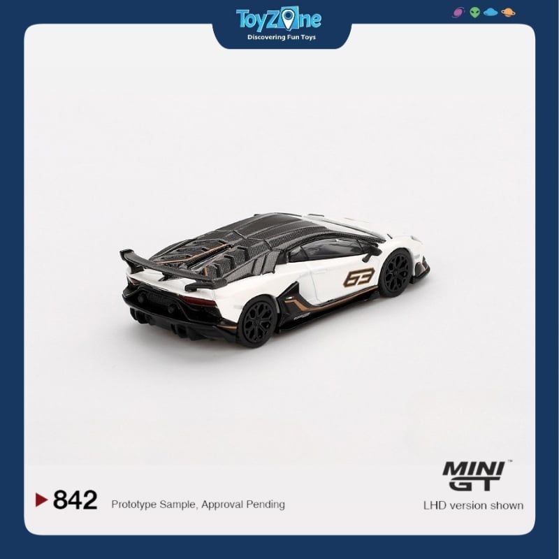 Mô hình xe Lamborghini Aventador SVJ 63 1:64 MiniGT