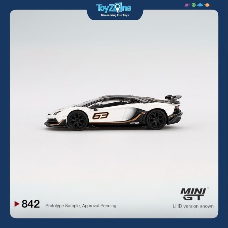 Mô hình xe Lamborghini Aventador SVJ 63 1:64 MiniGT