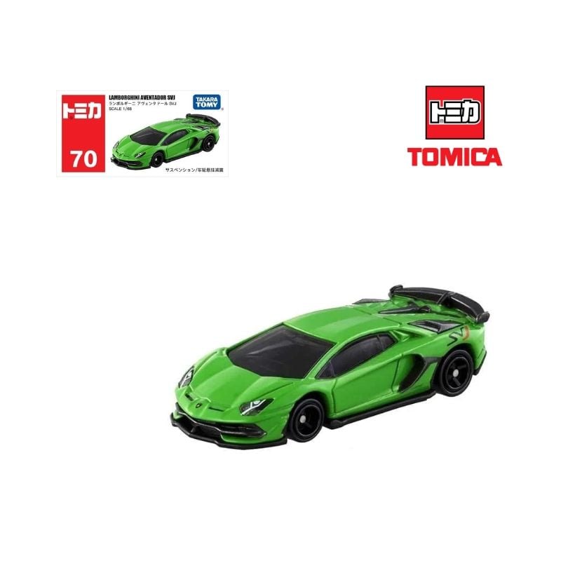 Mô hình xe Lamborghini Aventador SVJ No.70 1:68 Tomica