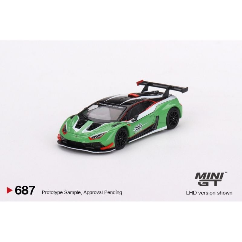 Mô hình xe Lamborghini Huracan GT3 EVO2 1:64 MiniGT