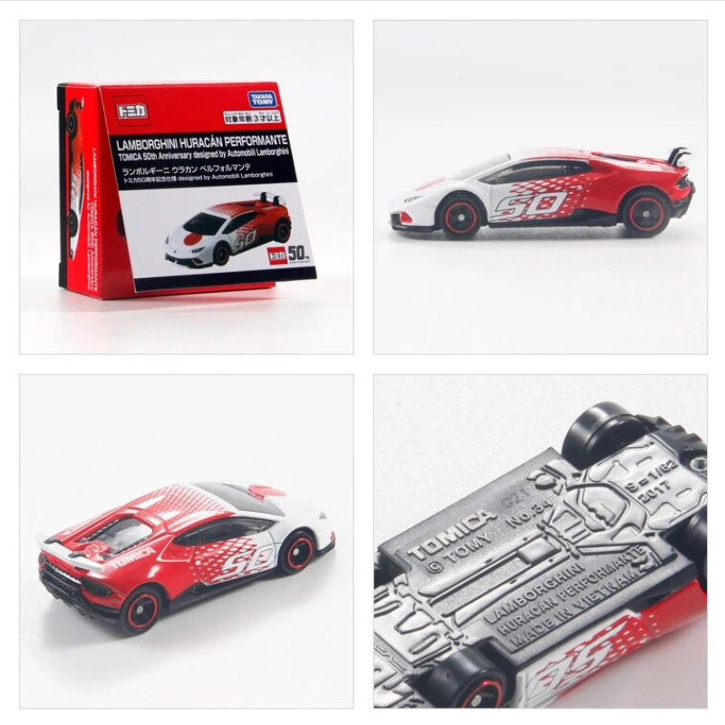 Mô hình xe Lamborghini Huracan Performante 50th Anniversary 1:62 Tomica