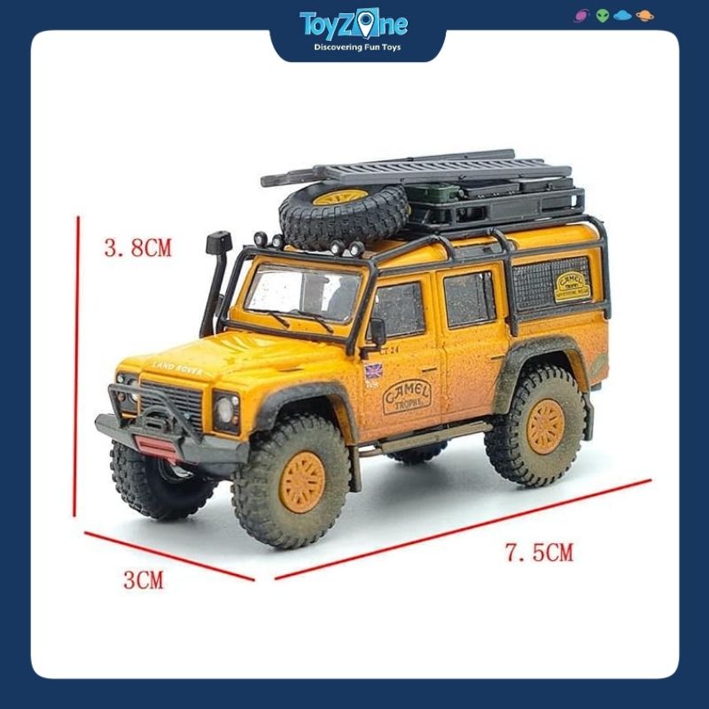 Mô hình xe Land Rover Defender 110 1:64 Master