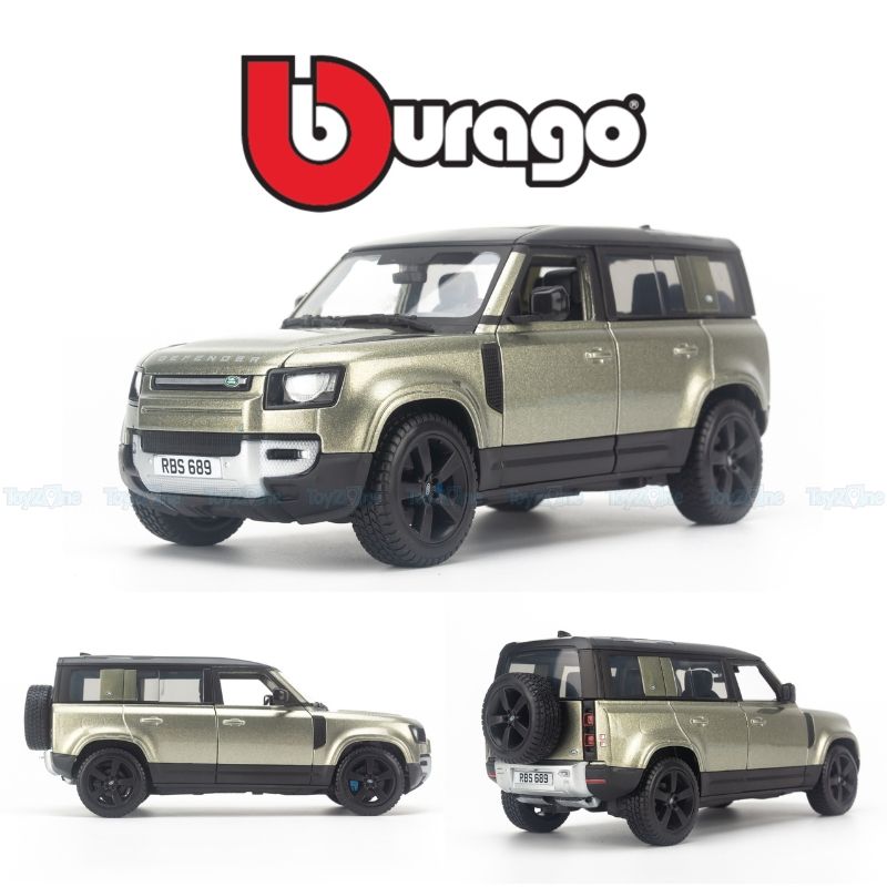 Mô hình xe Land Rover Defender 2022 1:24 Bburago