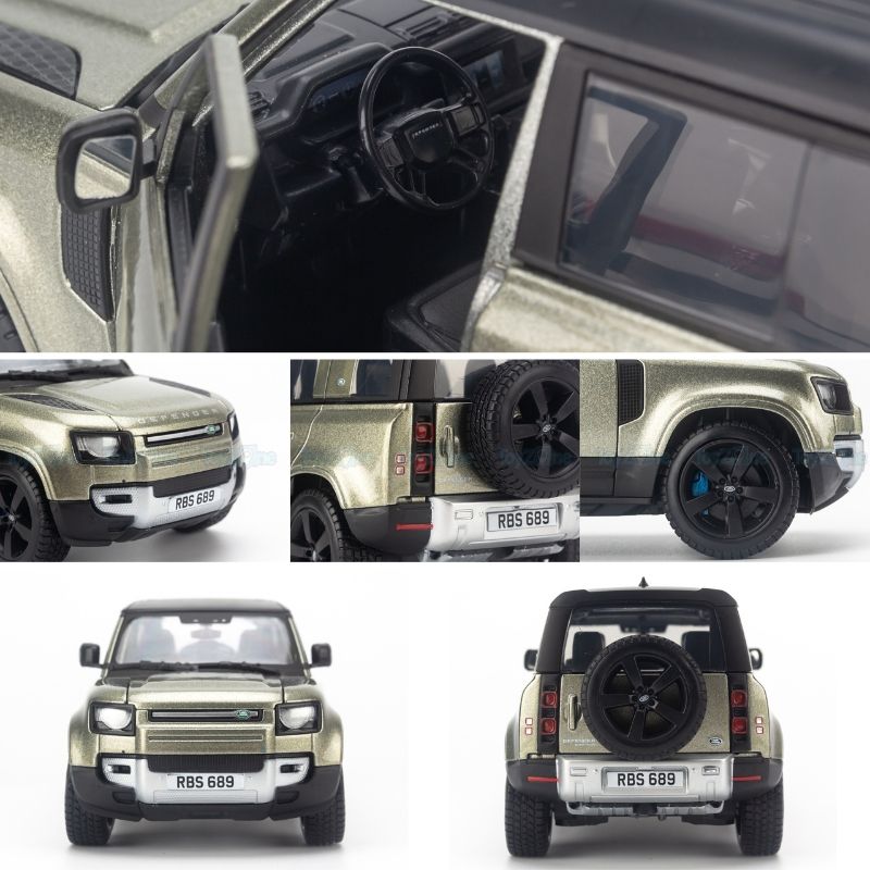 Mô hình xe Land Rover Defender 2022 1:24 Bburago
