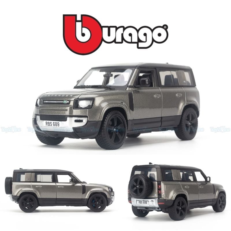 Mô hình xe Land Rover Defender 2022 1:24 Bburago