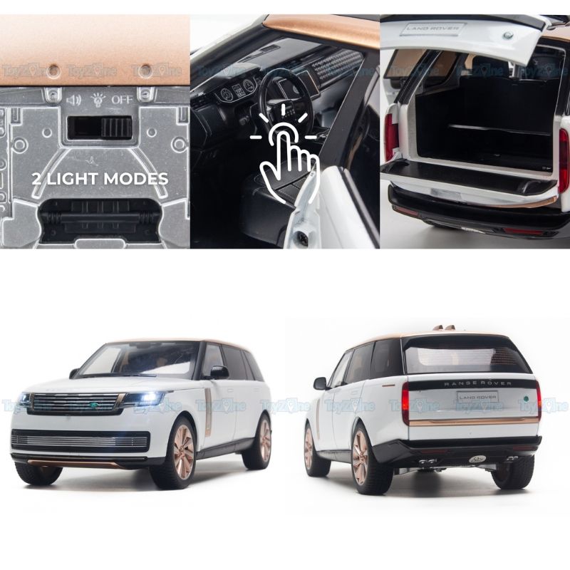 Mô hình xe Land Rover Range Rover 2023 1:18 QIYI