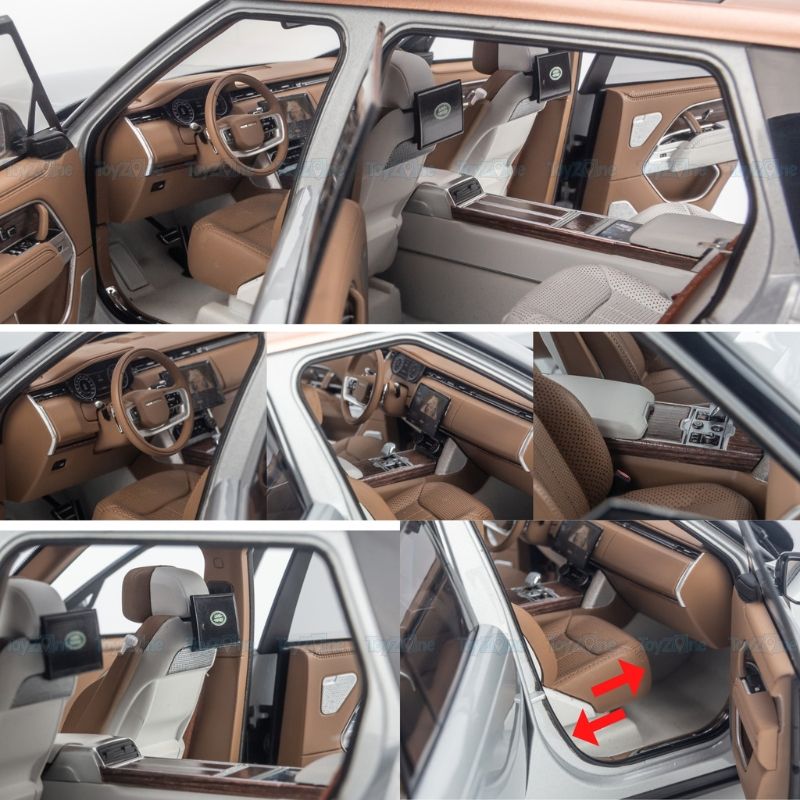 Mô hình xe Land Rover Range Rover SV 2022 1:18 LCD