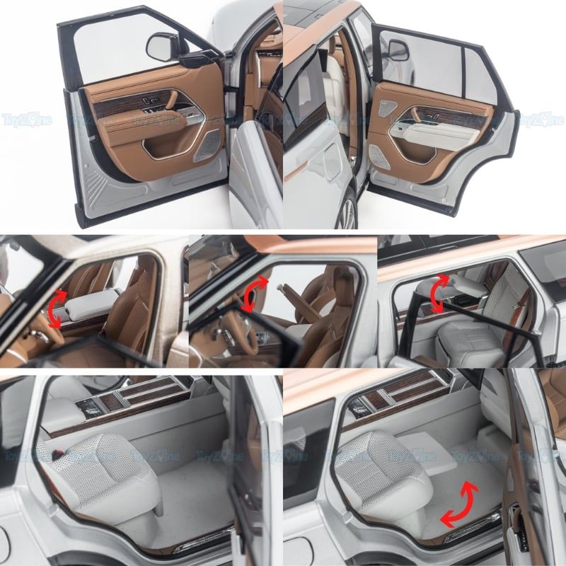 Mô hình xe Land Rover Range Rover SV 2022 1:18 LCD