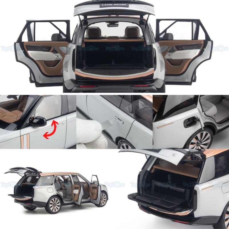 Mô hình xe Land Rover Range Rover SV 2022 1:18 LCD