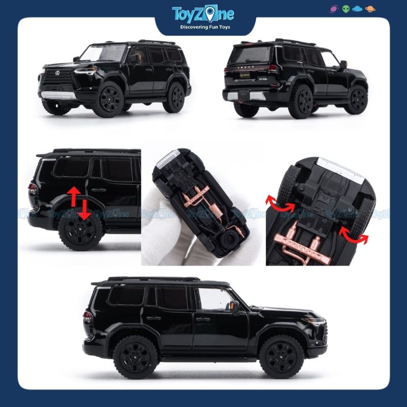 Mô hình xe Lexus GX550 Off-Road 1:64 GCD