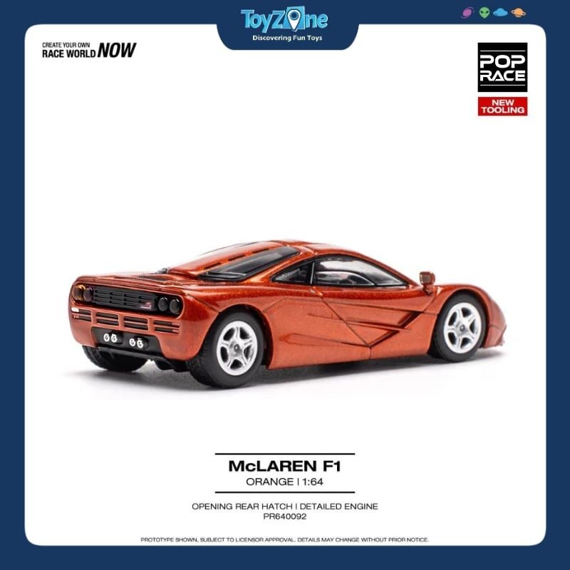 Mô hình xe Mclaren F1 1:64 Pop Race