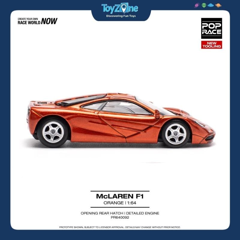 Mô hình xe Mclaren F1 1:64 Pop Race
