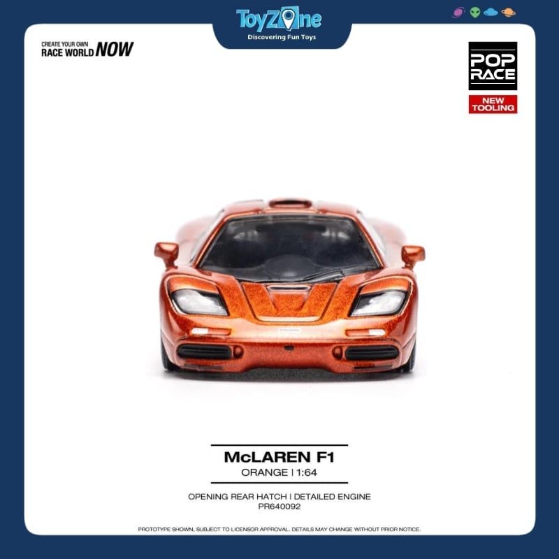 Mô hình xe Mclaren F1 1:64 Pop Race