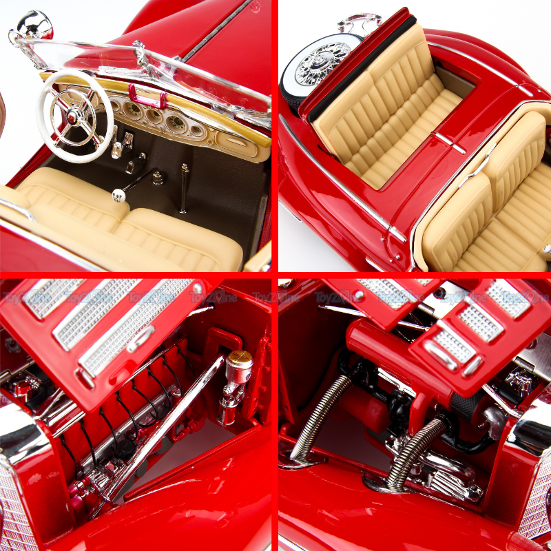 Mô hình xe Mercedes Benz 500K Type Special 1:18 Maisto