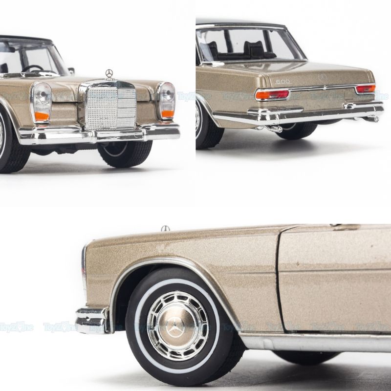 Mô hình xe Mercedes Benz 600 1963 1:24 Welly