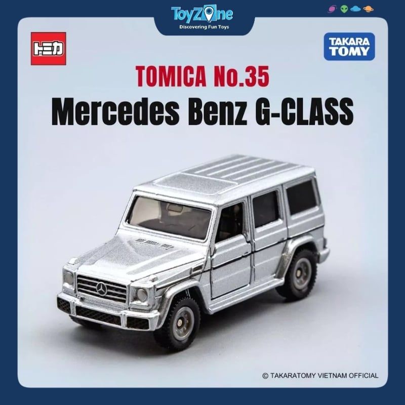 Mô hình xe Mercedes-Benz G-Class No.35 TOMICA