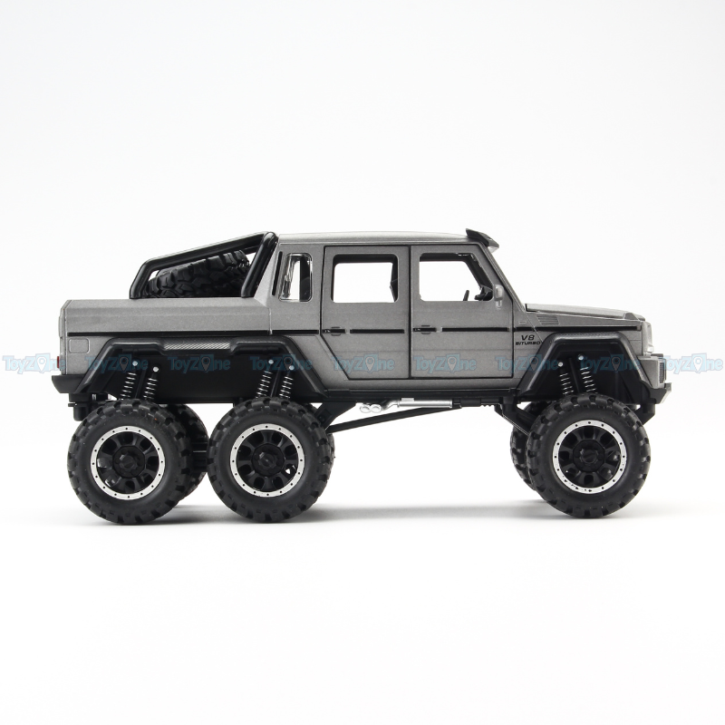 Mô hình xe Mercedes Benz G63 AMG 6x6 1:32 Newao Alloy