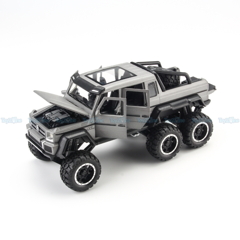 Mô hình xe Mercedes Benz G63 AMG 6x6 1:32 Newao Alloy