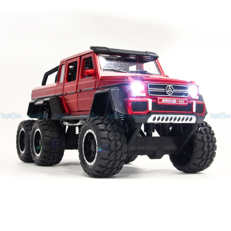 Mô hình xe Mercedes Benz G63 AMG 6x6 1:32 Newao Alloy