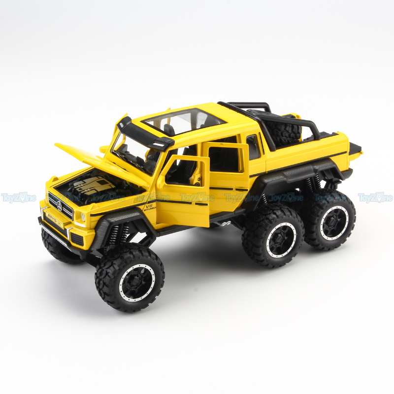 Mô hình xe Mercedes Benz G63 AMG 6x6 1:32 Newao Alloy