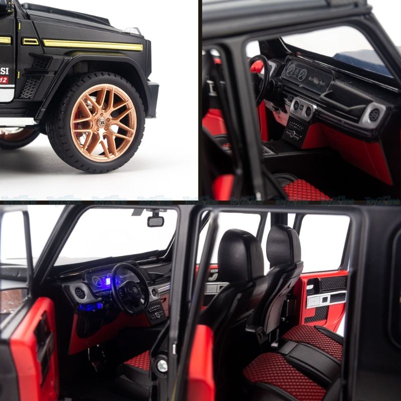 Mô hình xe Mercedes Brabus 700 1:18 Weituo