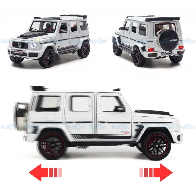 Mô hình xe Mercedes Brabus G800 1:24 Miniauto