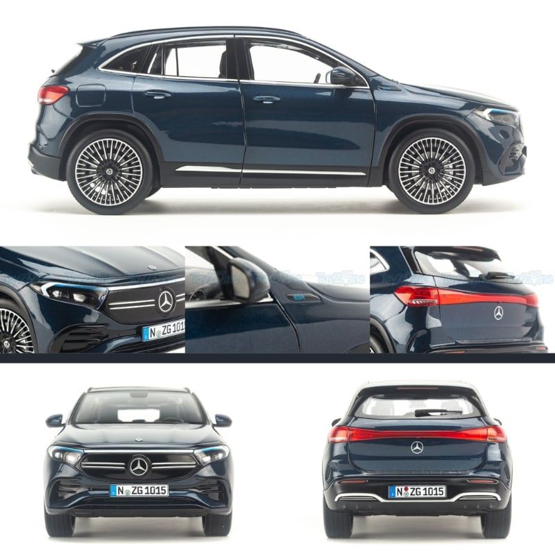 Mô hình xe Mercedes EQA 1:18 NZG