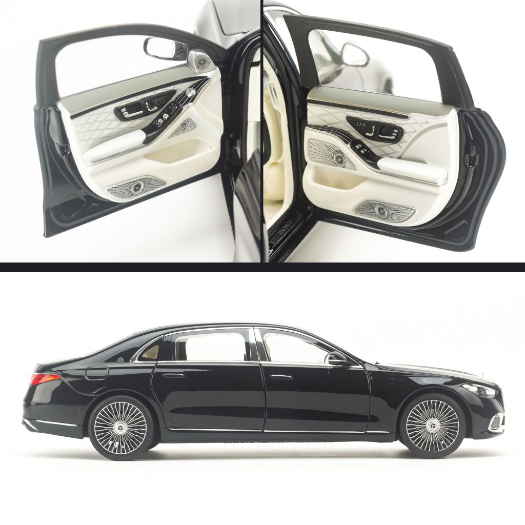Mô hình xe Mercedes Maybach S680 W223 2021 1:18 Norev