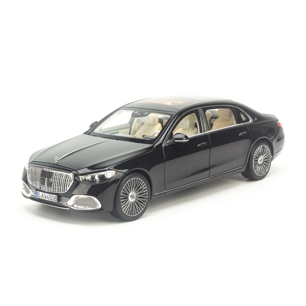 Mô hình xe Mercedes Maybach S680 W223 2021 1:18 Norev