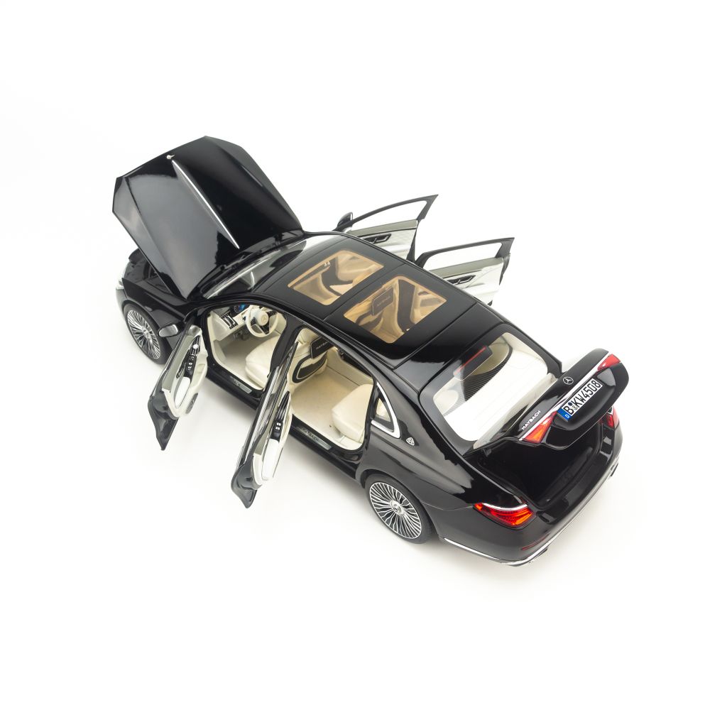 Mô hình xe Mercedes Maybach S680 W223 2021 1:18 Norev