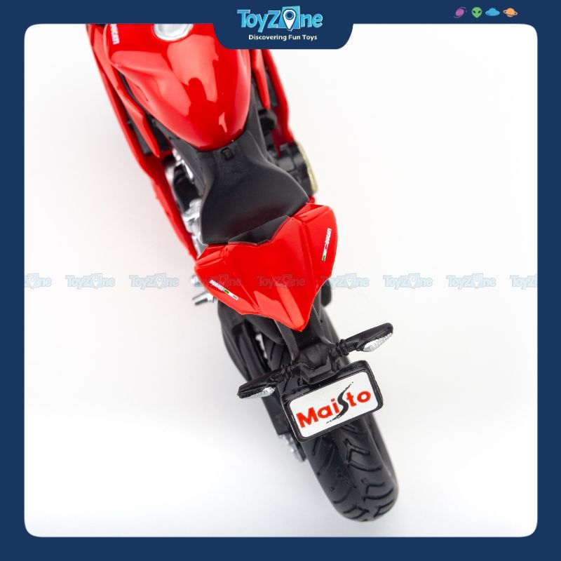 Mô hình xe mô tô Ducati 1199 Panigale 1:18 Maisto Red