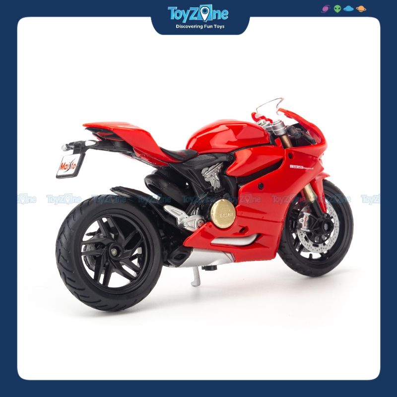 Mô hình xe mô tô Ducati 1199 Panigale 1:18 Maisto Red