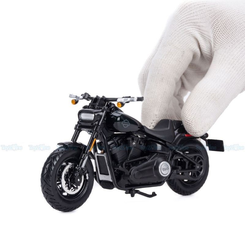 Mô hình xe mô tô Harley-Davidson Fat Bob 114 2022 1:18 MAISTO