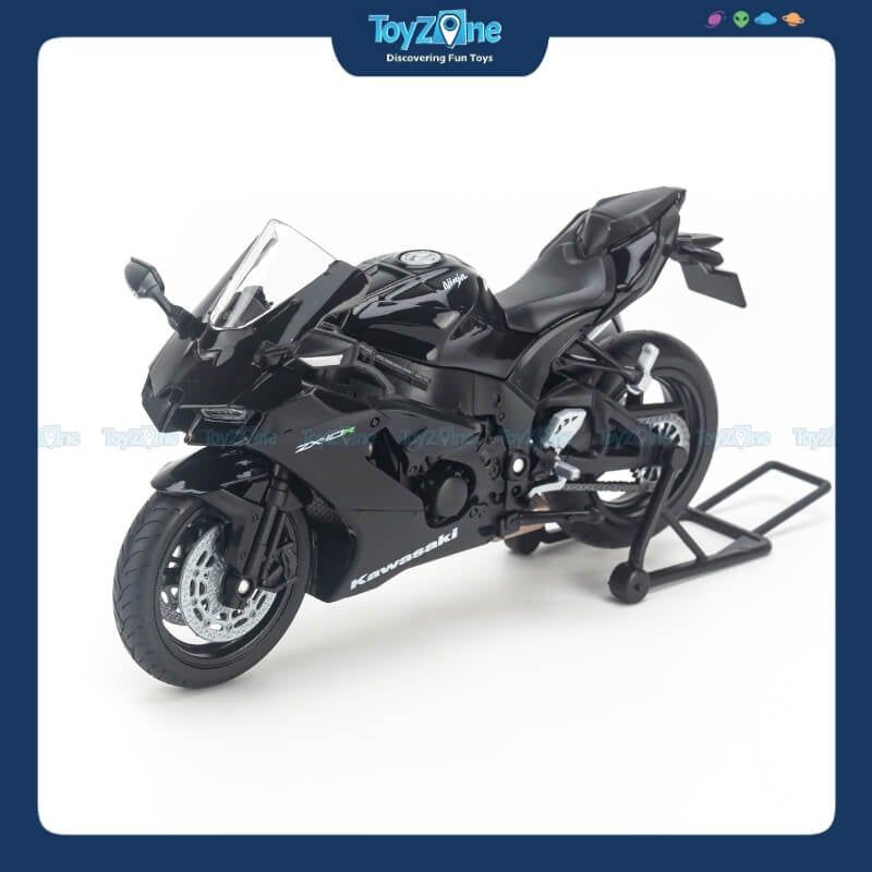 Mô hình xe mô tô Kawasaki Ninja ZX-10R 2021 1:12 Welly