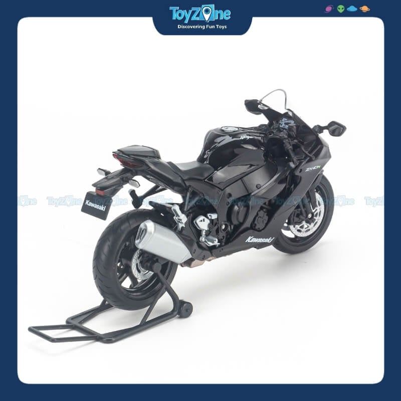 Mô hình xe mô tô Kawasaki Ninja ZX-10R 2021 1:12 Welly
