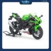 Mô hình xe mô tô Kawasaki Ninja ZX-10R 2021 1:12 Welly